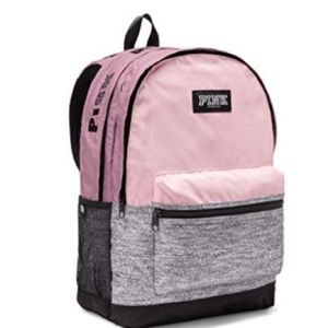 NWT-VS PINK New Campus Backpack (Chalk Rose)